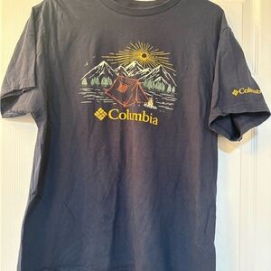 Columbia Men's Navy Graphic T-Shirt